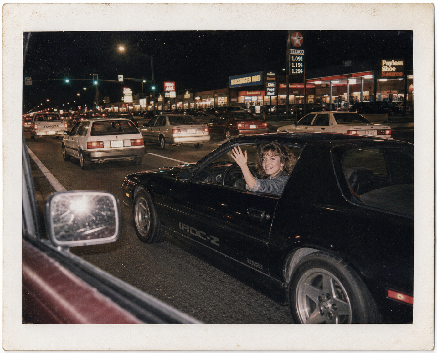 A photograph of a girl from Marty's youth